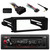 99-9600 Harley Install Single Din FLHX Kit, KDC125U USB CD AM FM Car Receiver