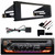 JVC KD-T925BTS Single DIN Bluetooth USB/AUX CD Player LED Illumination AM/FM Radio Stereo Receiver, Steering Wheel Control Interface, Single-DIN Stereo Installation Kit Fits 1998-2013 Harley Davidson