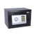 SereneLife Drop Box Safe Front Load Cash Vault Drop lock and Safe For Jewlery Cash documents with Mechanical Override, Includes Keys 13.8 x 9.8 x 9.8 inches (SLSFE342)