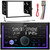 JVC KW-X850BTS Double DIN Mechless Bluetooth USB/AUX AM/FM Digital Media Car Stereo Receiver, Double DIN Stereo Install Kit, Wiring Harness, Antenna Adapter (Bundle Fits Select 2000-2008 GM Vehicles)