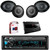 1 X In Dash Kenwood KMMBT322U In Dash Media Bluetooth Receiver, 1 X Pair Kenwood KFC6966S  6X9" Speaker, 1 X Pair Kenwood KFC1665S 6.5" Speakers, 1 X Kenwood KAC6406 4/3/2 Ch Amp, 1 X 8g Install Kit