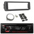 Pioneer Single DIN CD Receiver, Harley 98-2013 FLHTC FLHX Install Adapter Set