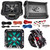 Marine Car Subwoofer And Amp Combo: Kicker 11S12L74 12" Audio Subwoofer Speaker + 12" Chrome Grill With LED Lighting + Lanzar 2000W Mono Block Stereo Amplifier + 8 Gauge Marine Amplifier Installation Kit