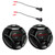 One Pair (QTY 2) Of JVC CS-DR621 drvn DR Series 6.5" 300 Watt Max Power 2-Way Coaxial Car Audio Speakers, Speaker Wire Harness (Bundle Fits Select 1988-up GM Vehicles)