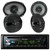 Pioneer DEH-X6900BT Vehicle CD Digital Music Player Receivers, Pair Kicker KSC650 6.5" (160mm) Coax Speakers w/.75"(20mm) tweeters, 4-Ohm, KSC690 6x9" (160x230mm) Coax Spkrs w/1"(25mm) tweeters, 4-Ohm