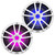 One Pair (QTY 2) Of Infinity Reference 1022MLW 10" 750 Watt Max Power Marine Audio Multi-Element Subwoofer w/ RGB LED Lighting (White)