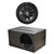 Kicker 4 Ohm 10" Subwoofer, and Q-Power 10" Single Vented Box Enclosure (R-10CVX104-1-QBOMB10VLSIN)