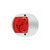 Perko Led Side Light - Red - 12V - White Plastic Housing (R-33089)