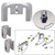 Tecnoseal Anode Kit W/Hardware - Mercury Bravo 2-3 - Aluminum (R-52033)