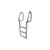 Dock Edge Aluminum 3-Step Eco Flip-Up Dock Ladder - Weld Free (R-58253)