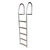 Dock Edge Fixed Eco - Weld Free Aluminum 5-Step Dock Ladder (R-59824)