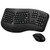 Adesso WKB-1500GB Tru-Form Media(TM) 1500 Wireless Ergonomic Keyboard & Laser Mouse (R-AEOWKB1500GB)