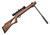 Benjamin Titan Np (Wood)Nitro Piston Powered Break Barrel Air Rifle With 4X32 Scope (R-BW8M22NP)