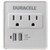 DURACELL DU6207 2-Outlet Surge Protector with 2 USB Ports (White) (R-ESICDU6207)