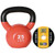 GOFIT GF-KBELL25 Kettlebell (25lbs; Orange) (R-GOFGFKBELL25)