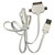 Istuff Usb Male To Lightning 8 Pin + 30 Pin + Micro Usb Cable (R-IFU3IN1WH3)