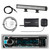 Kenwood Marine Receiver Bluetooth, SiriusXM Tuner,Pyle 28" Light Bar, 2x Antenna (R-KMRM318BT-1-SHASRA50B-LED24)