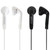 Koss KE7 Portable Earbuds (2 Pack, 1 White Pair + 1 Black Pair)