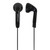 Koss KE7 Portable Earbuds (2 Pack, 1 White Pair + 1 Black Pair)