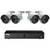 Lorex by FLIR LHA21081TC4B 8-Channel MPX 1080p HD 1TB DVR with 4 Weatherproof IR Cameras (R-LORLHA21081TC4)