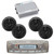 JBL Marine Receiver, 4 x 6.5” Marine Speakers, and Marine Amplifire System (R-MR18.5-2XPLMR67B-PLMRA410BT)