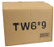 *Tw6X9* Empty 6X9 Box Qpower (R-QTW6X9)