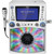 THE SINGING MACHINE STVG785W Classic Series CD/CD+G/MP3+G Karaoke Player with Lights (R-TSMSTVG785W)