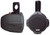 Pair New Pyle PLMRB85 8'' 300 Watt Two-Way Black Wake Board Marine Boat Speakers