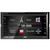 JVC KW-V620BT 6.8" Display Double DIN Bluetooth In-Dash Car Stereo Receivers, Enrock Double DIN Installation Dash Kit, Enrock Stereo Wiring Harness, Enrock Antenna Adapter