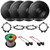 4x Pioneer TS-G1620F 6.5" 300 Watt Max Power 2-Way Coaxial Car Speakers, 4x Speaker Mounting Bracket Adaptor, 2x Speaker Wire Harness, Speaker Wire (Bundle Fits Select 1995-2009 GM Vehicles)