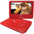 SYLVANIA SDVD9020B-RED 9" Portable DVD Players with 5-Hour Battery (Red) (R-CURSDVD9020BRD)