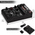 Pyle 3 Channel DJ Controller USB Audio / Sound Mixer Recording Interface with XLR and 3.5 mm Microphone Jack, Line In RCA, Rechargeable Battery, Mix Monitoring, for Professional / Beginners - PAD15MXU