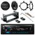 Bluetooth AM/FM Radio + Kit, Harness,2x 3-Way 6.5" Speakers, Brackets, Adapter