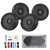 4x JBL 6.5” GT7 Series Coaxial Speakers, Infinity 4-Channel Amp + Kit