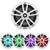 Infinity Reference 6.5" 225 Watt Max Power Waterproof Coaxial White Marine RGB LED Speakers (Single, Bulk Packaging)