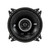 One Pair (QTY 2) of Kicker 43DSC404 4" 120 Watt Max Power 4 Ohm Coaxial Car Audio Speakers, 4" Mini Marine Wakeboard Black Tower Enclosure