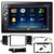 Dual Electronics XDVD276BT 6.2" 2-DIN DVD/CD Bluetooth Receiver, Metra 99-2011 Dash Kit For Select 1990-2012 GM Vehicles, Metra Antenna Adapter, Enrock Rearview Waterproof Camera