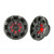 Kicker Dual White Waterproof Wake Tower System 6.5" Charcoal Marine LED OEM Speakers - 2 Pairs