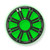 KMG12 12" Grille for KM12 and KMF12 Subwoofer, LED, Charcoal