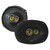 Kicker CS Series 46CSC6934 6x9" 450 Watt Max Power Coaxial Car Audio Speakers (Black, Pair)