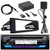 JVC KD-T92MBS Single DIN Marine MotorSports Bluetooth USB/AUX CD Player AM/FM Radio Stereo Receiver, Steering Wheel Control Interface, Antenna, Stereo Installation Kit Fits 1998-2013 HD Motorcycles