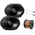 2x Infinity Primus 6x8" 2-Way Multi-Element Speakers, 2x Harness,16-G 50 Ft Wire