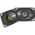 Two Pairs (QTY 4) of Kicker 46CSC464 4x6" 150 Watt Max Power 2-Way Coaxial 4 Ohm Car Audio Speakers