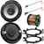 2 x DR Series 6.5" 2-Way Coaxial 300W Max Power 4 Ohm Car Audio Speakers with 2 x Enrock Mounting Ring Adaptors, 2 x Speaker Harness, Speaker Wire (Bundle Fits Select GM Vehicles)