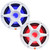 One Pair (Qty 2) of JBL Stadium Marine M1000 10" 900 Watt Max Power Premium Free Air White RGB LED Subwoofer