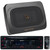 Sony MEX-N4300BT Single DIN Bluetooth USB AUX CD Player Car Audio Receiver Bundle Combo with Infinity 6x8" 200 Watt Max Compact Under Seat Powered Subwoofer System + Bass Volume Remote Control