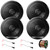 Two Pairs (QTY 4) Of Pioneer TS-G1620F 6.5" 300 Watt Max Power 2-Way Coaxial Car Audio Speakers, 2x Speaker Wire Harness, 50 Feet 16 Gauge Speaker Wire (Bundle Fits Select 1988-up GM Vehicles)