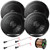 4x Pioneer TS-G1620F 6.5" 300 Watt Peak Power 2-Way Coaxial Car Audio Speakers, 50 Feet 16 Gauge Speaker Wire, 2x Speaker Wire Harness (Bundle Fits Select 1988-up GM Vehicles)