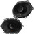 Two Pair (QTY 4) Of Infinity Primus Series PR683F 6x8" 150 Watt Max Power 2-Way Custom Fit Multi-Element Car Audio Speakers