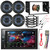 Pioneer DMH-G225BT Double DIN AM/FM USB AUX Bluetooth Digital Media Receiver Bundle Combo with 4x Enrock 6.5" Speakers w/ Adapters, Speaker Harness, Dash Kit, Radio Harness, Antenna Adapter, 16G Wire